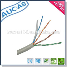 Systimax lan cable cat5e de la red 1000ft a granel / paso cobre de la uña cobreado comunicación / ethernet utp 24 AWG cable trenzado de 4 pares
